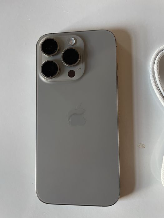 iPhone 15 Pro 128GB Titânio Natural | 100% Original c/ Cabo | Aceito retomas