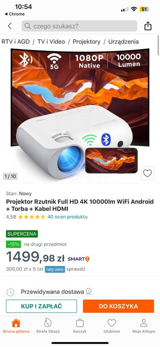 Video Projector Yoton - Y7