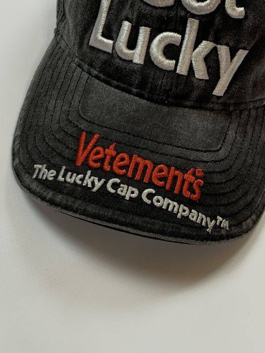 Кепка Vetements I Got Lucky