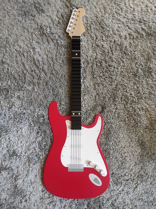 stojak na 21 płyt CD, gitara, stan idealny