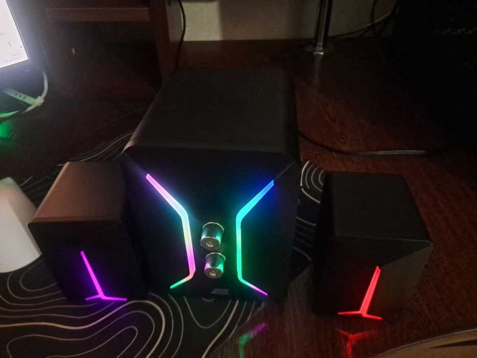 Мультимедійні колонки 2E PCS301BK, 2.0, USB