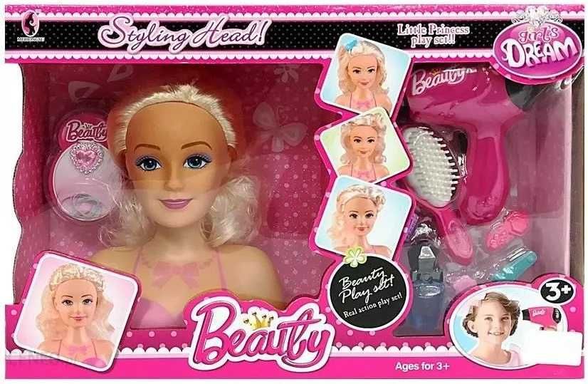 Lalka Głowa do Stylizacji i Czesania