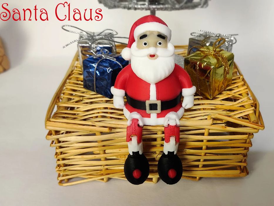 Pai Natal Articulado Adorável