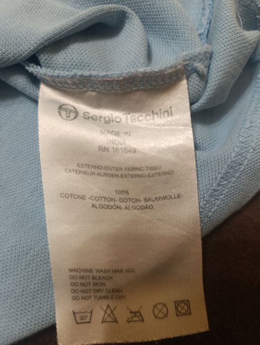 Поло Sergio Tacchini 1/4 Zip Dallas Polo / Ретро / Casual / Стан супер