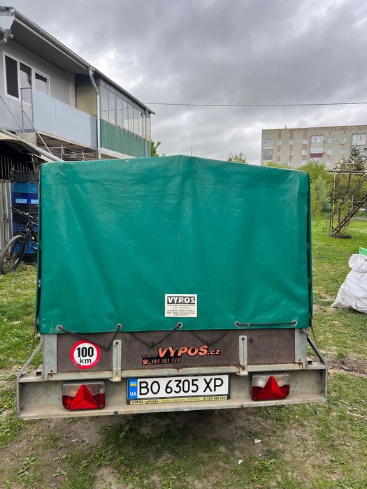 Продам причіп, прицеп, причеп,Vezeko Cargo D 08.2 — 750 кг | Гарний стан | З тентом