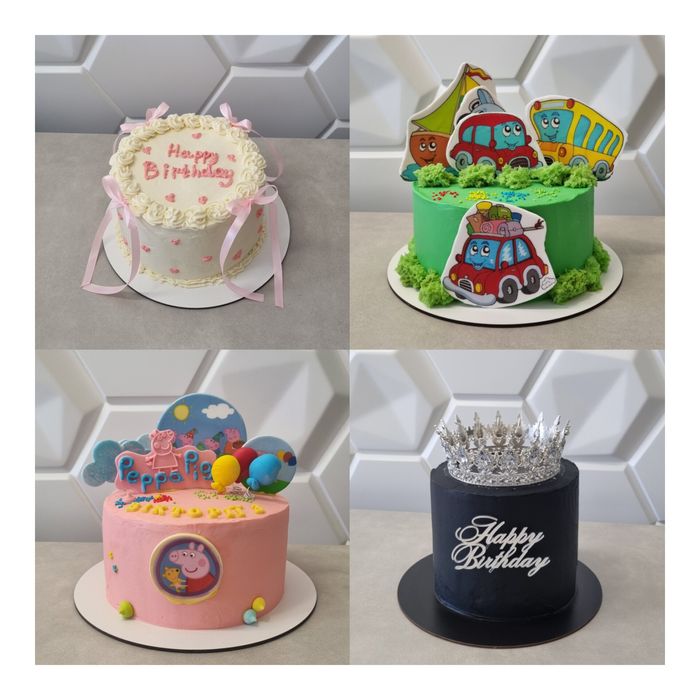 Торти, пляцки, ягідні чізкейки та кекси