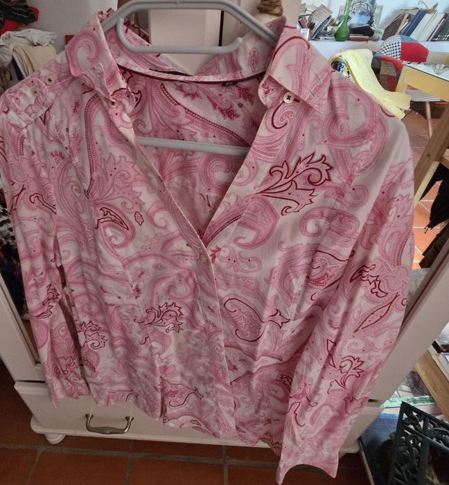 Camisa florida Massimo Dutti