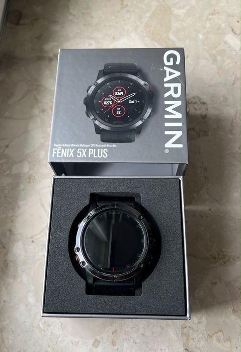 Garmin Fenix 5X Plus Sapphire – bardzo dobry stan + kilka pasków
