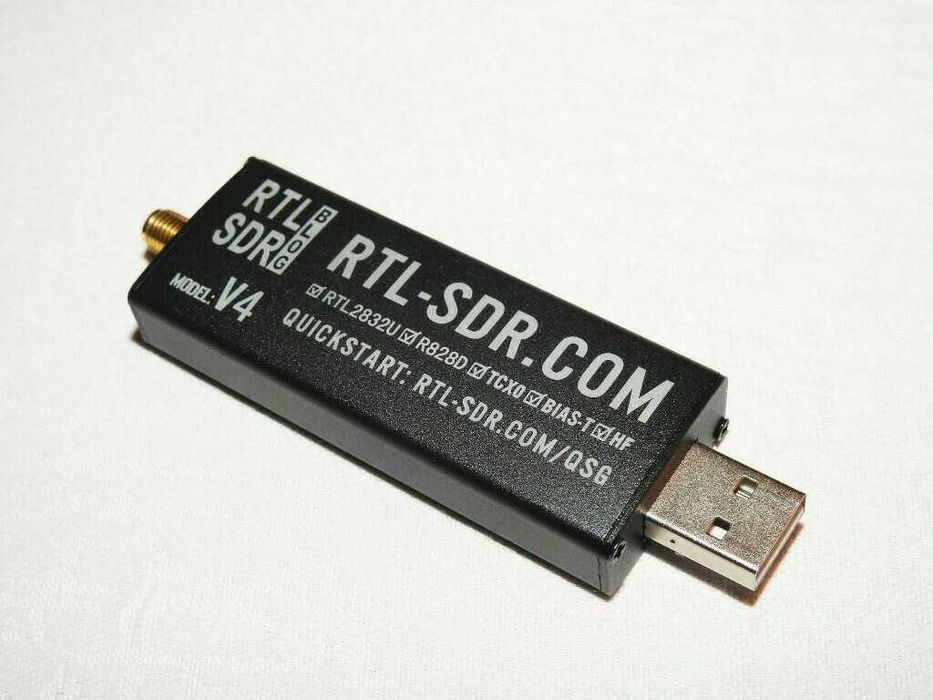 Odbiornik szerokopasmowy RTL-SDR V4 500kHz-1766MHz