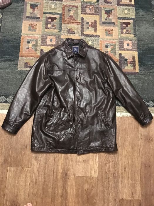 Кожаная куртка GAP