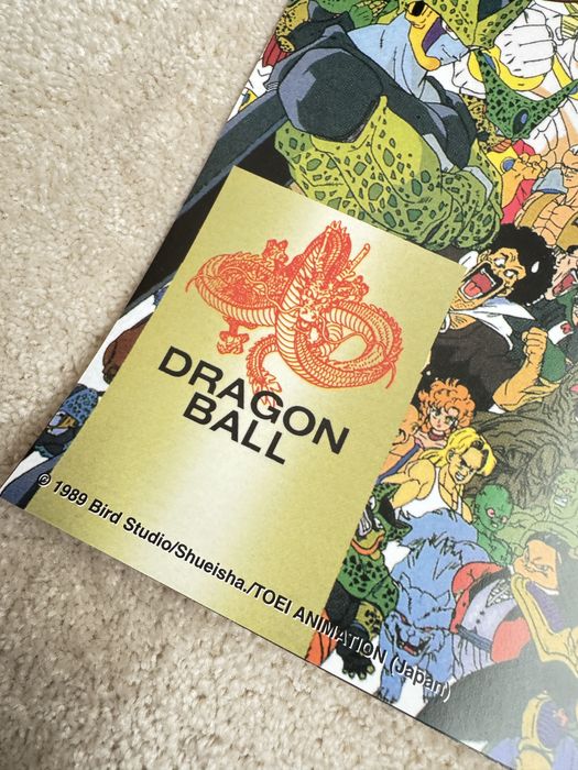 Poster Dragon Ball Z Original 1989