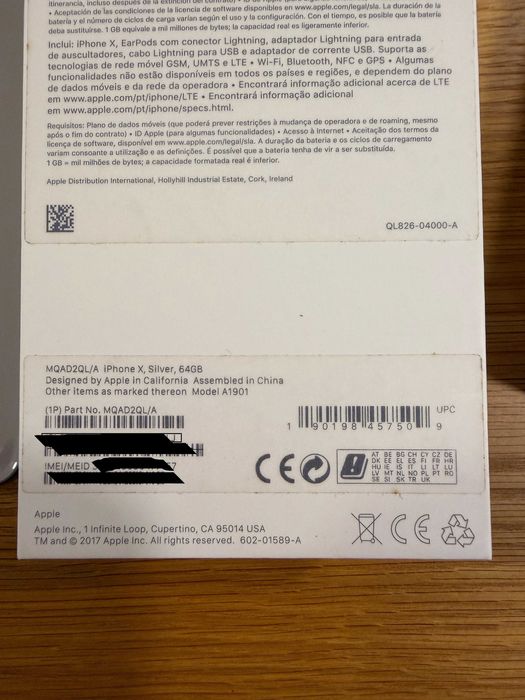 iPhone X Pro 64GB Silver