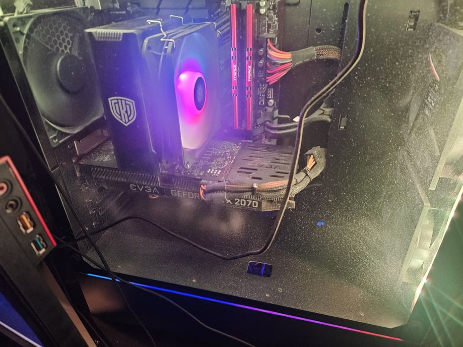 Setup Gaming Completo | RTX 2070 | i7-9700K | 32GB RAM | 3TB | 2 Monitores + Mesa Gaming