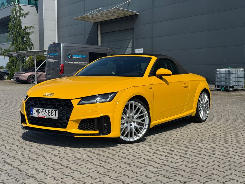Audi TT Roadster S-LINE Schwarz pakiet virtual 20" wyjątkowy FV23%