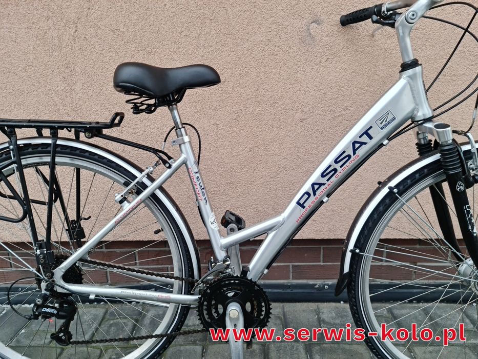 Rower damski damka PASSAT koła 28 SHIMANO DEORE aluminium okazja