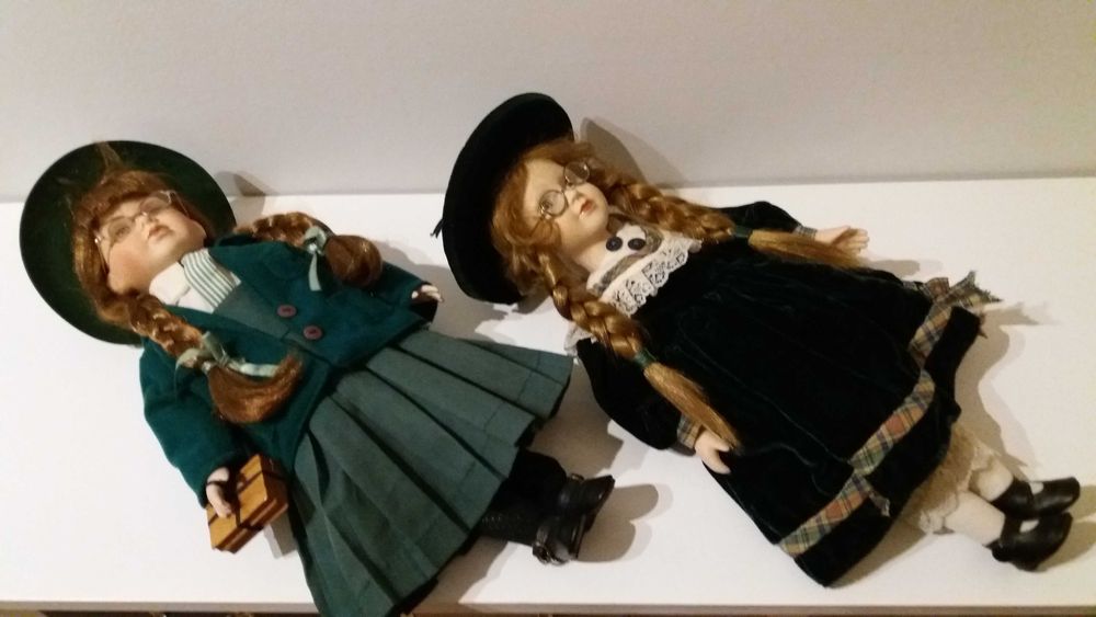 Bonecas de porcelana de coleção