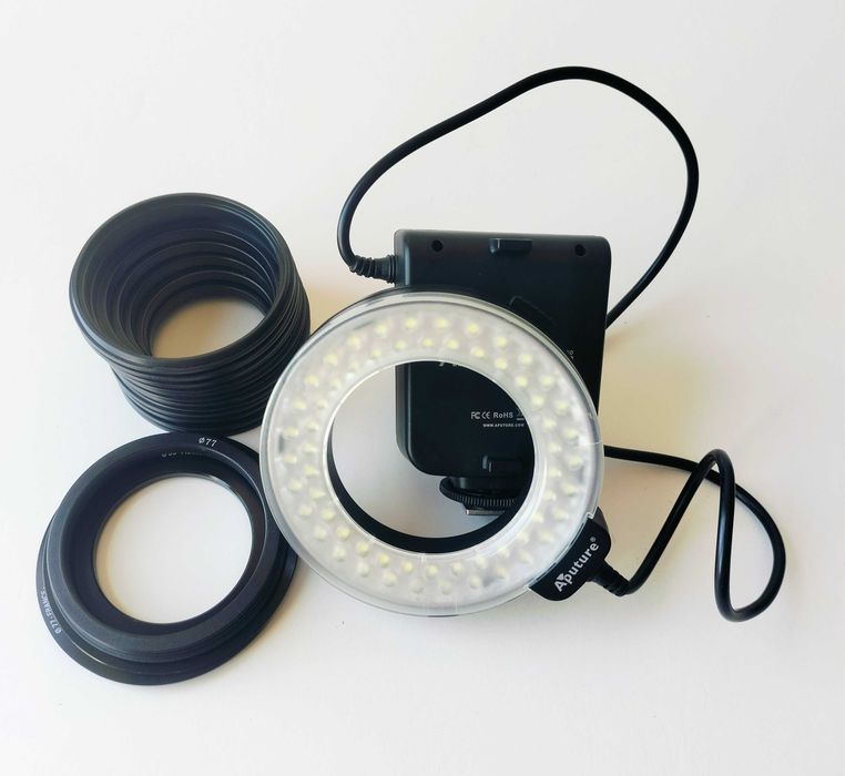 Flash de anel aputure AHL-N60 para NIKON