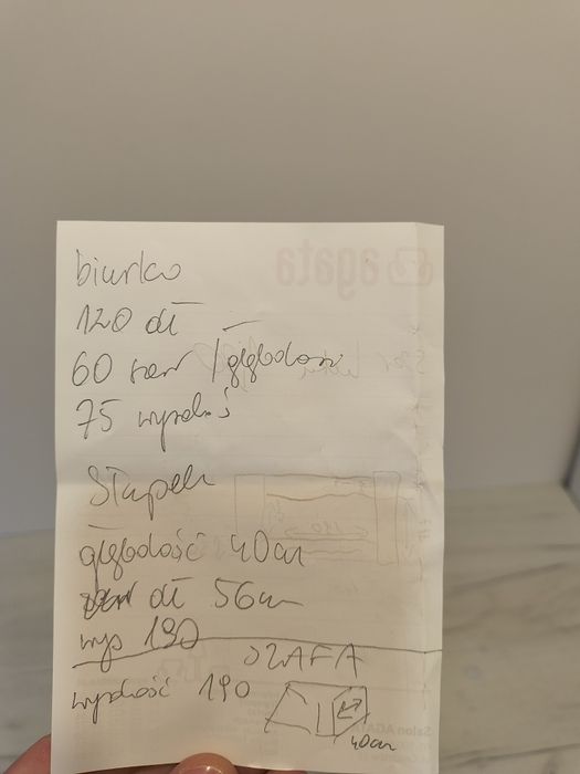 Zestaw mebli do pokoju.