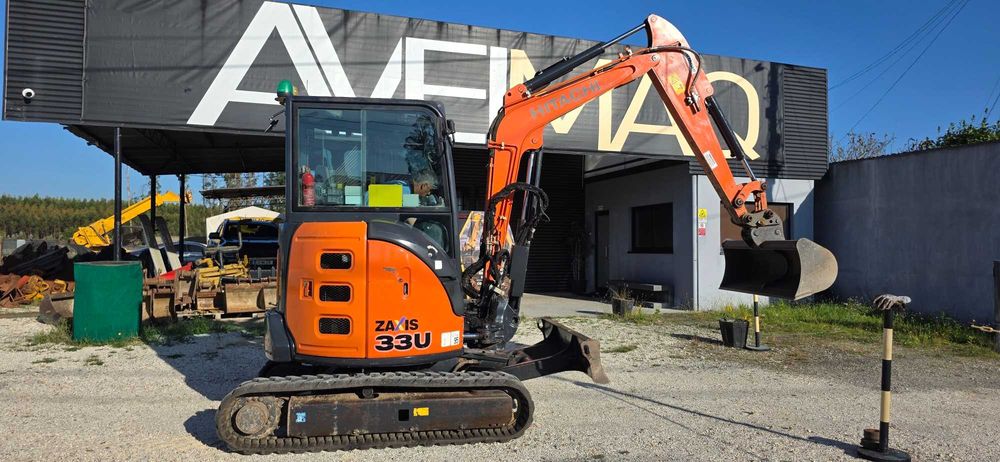 Mini giratoria Hitachi zx33u-5 - A/C