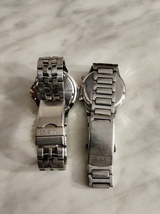 Часы Casio edifice ef 500 chronograph, Pulsar solar Японія