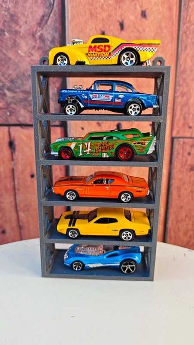 Expositor de carrinhos Hot Wheels, para mesa ou parede