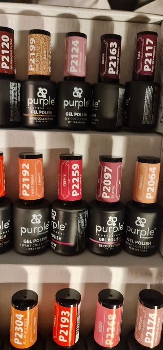 Verniz gel Purple novos, selados sem tpo