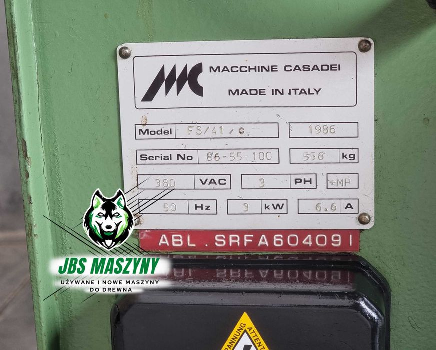 Wyrówniarko Grubościówka CASADEI FS 41