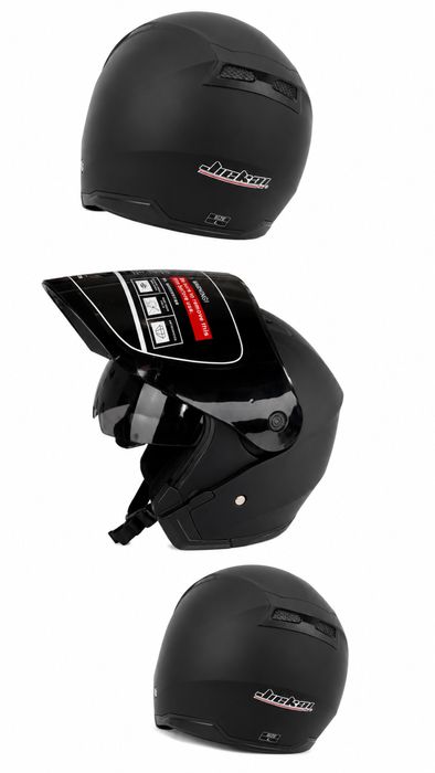 Capacete preto fosco