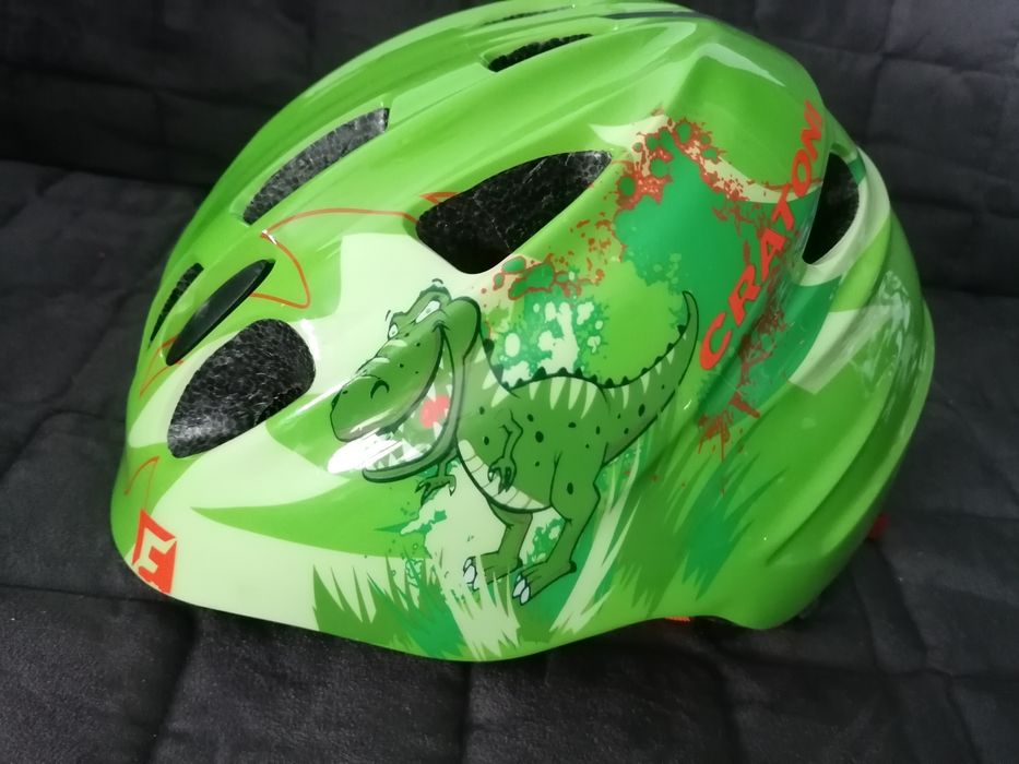 Capacete bicicleta dinossauro