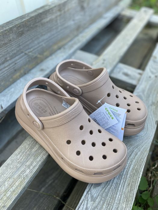 Трендові Crocs Crush Шоколадні Крокси Жіночі