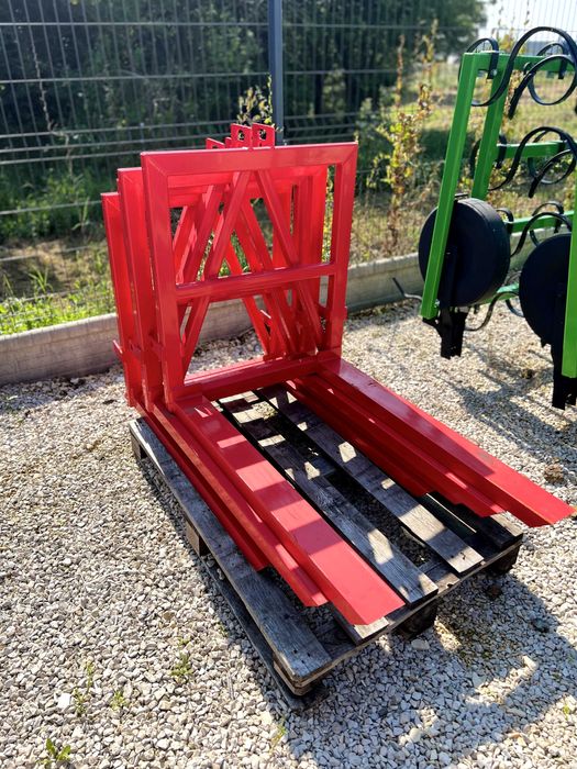 Widły do palet PALECIAK na tył TUZ na podnośnik 1200kg na tył ciągnika