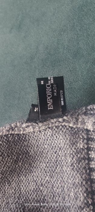 Obniżka.Dizajnerska czapka Emporio Armani