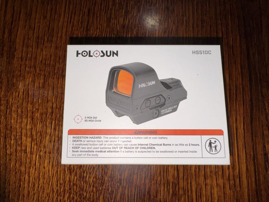 Коліматорний приціл Holosun hs510c
