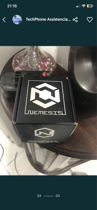 Fonte tatuagem Nemesis como nova