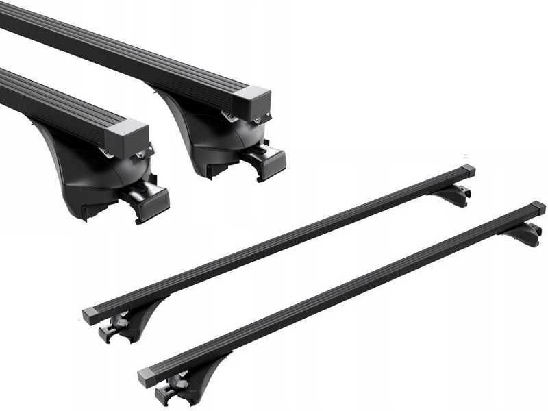 Bagażnik dachowy Volvo XC60 SUV 2017 do 2024 bazowy belki dach Relingi
