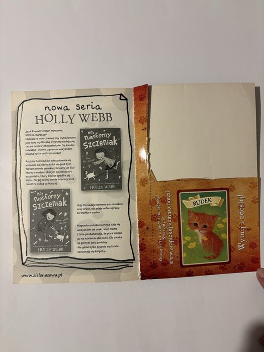 Zestaw 3 książek Seria: Zaopiekuj się mną, Holly Webb