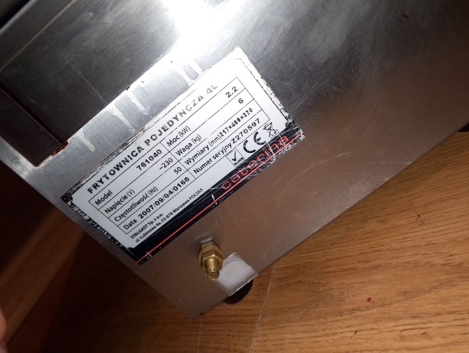 Frytkownica gastronomiczna