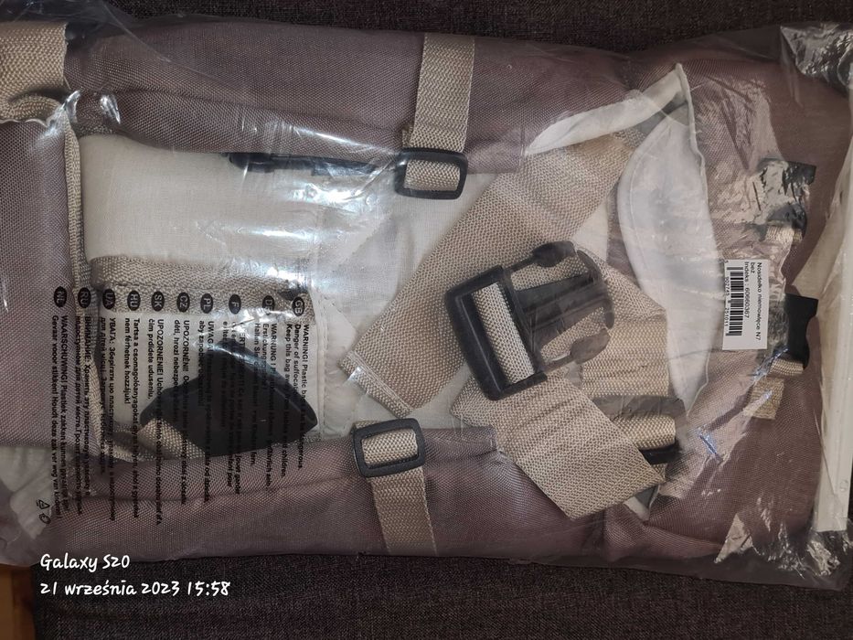 Nosidełko dla niemowlaka