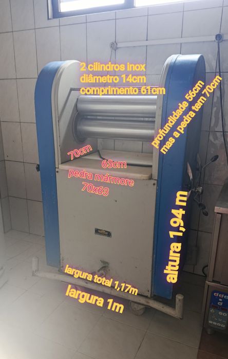 Máquina sovadeira para REGUEIFAS