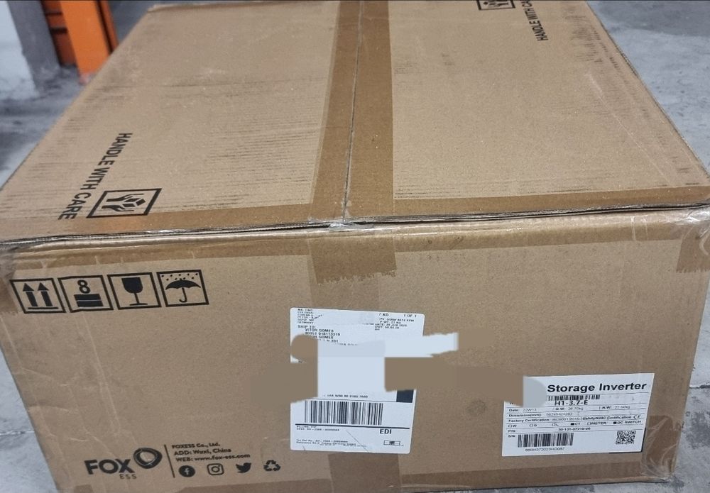 NOVO Inversor Solar Fox ess H1-3.7-E