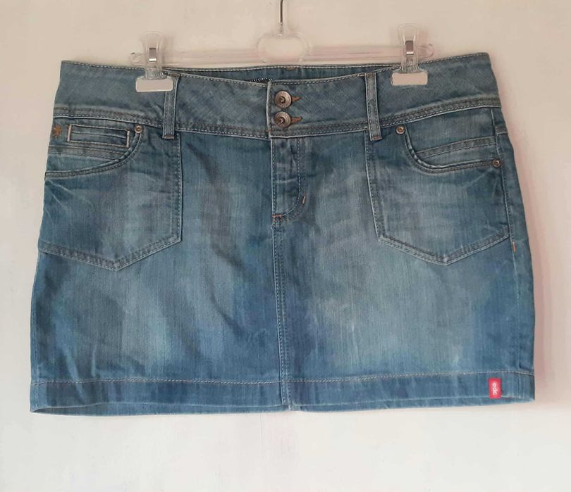 Mini spódniczka jeansowa roz 42 Esprit