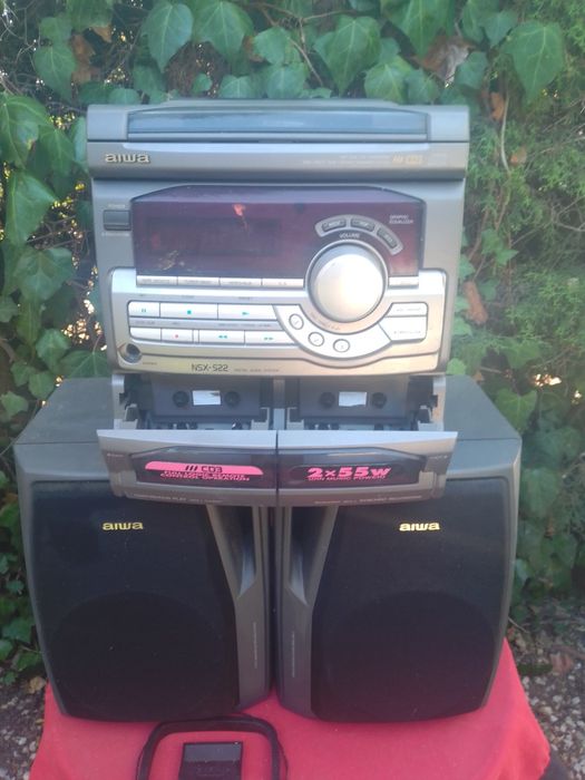 Aparelhagem de som aiwa
