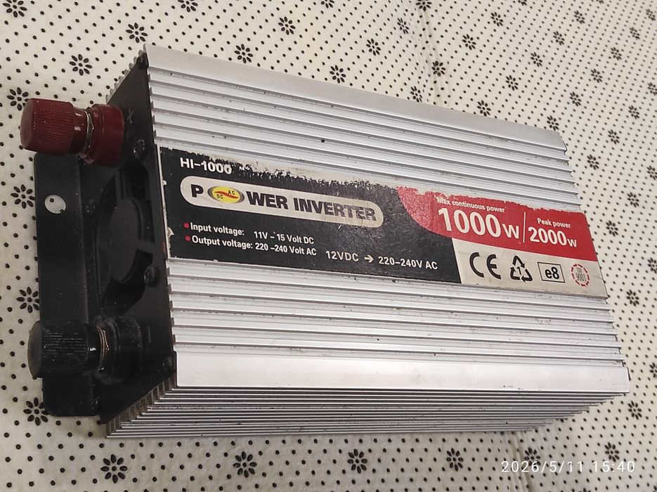 Ładowarka samochodowa Przetwornica 12V samochodowa inwerter 1000W 2000W USB