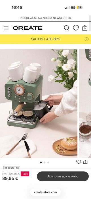 Máquina de café Create