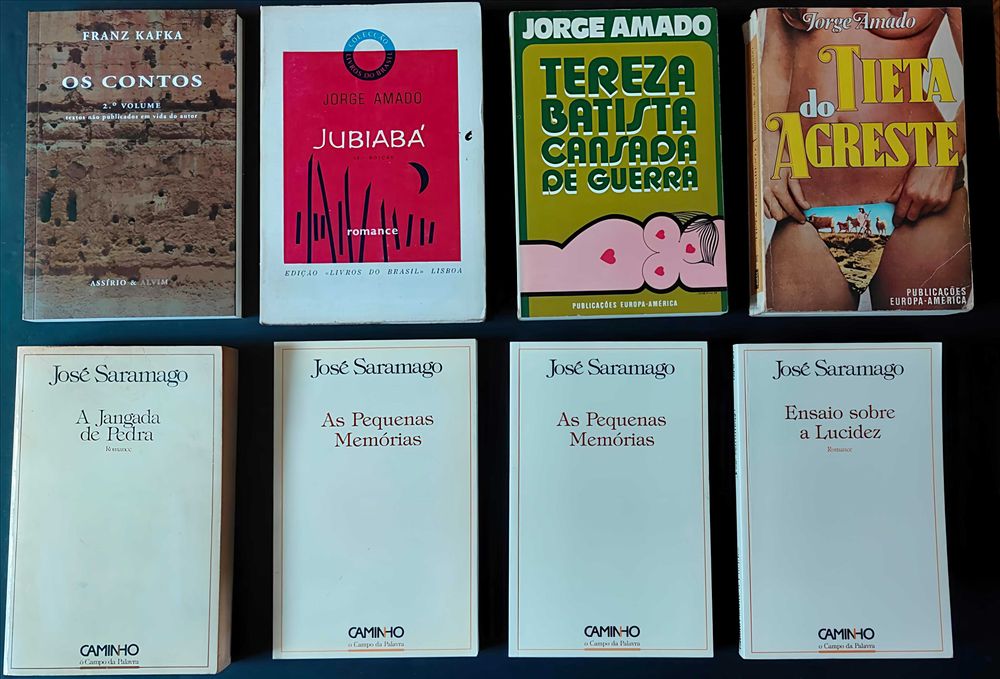 17 livros, algumas primeiras edições, excelente estado! 53,55€!