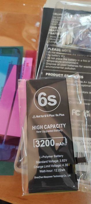 Акумулятор для Samsung S10 Plus (EB-BG975ABU), та iPhone 6, 6s, 6sPlus