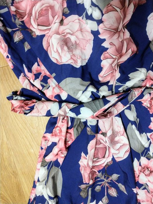 Сукня міді квітковий принт 50-52р