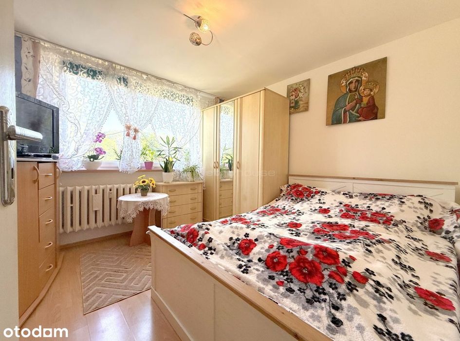 3 pokoje / CO miejskie / balkon / 1 piętro