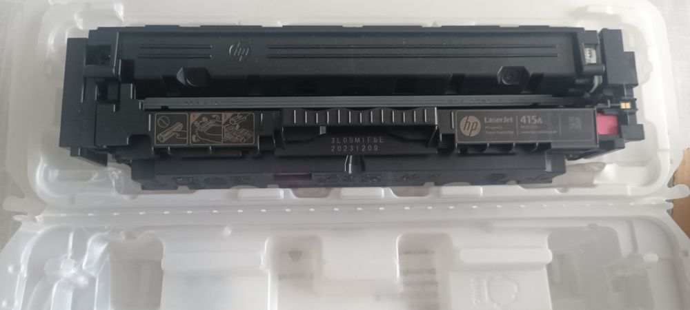 Tonery HP 415A czarny magne, używane do napełnienia, oryginalne