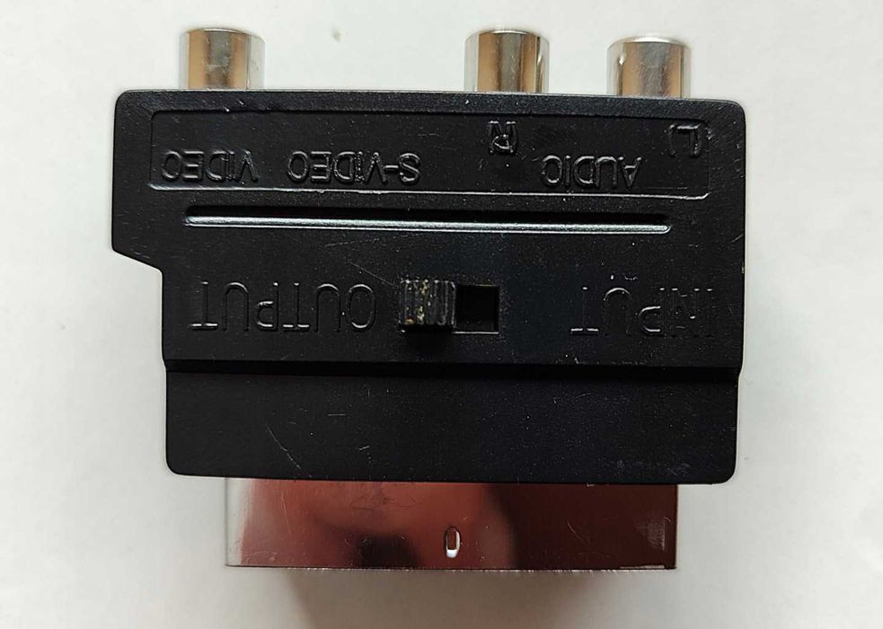 Redukcja SCART 3Cinch + SVHS